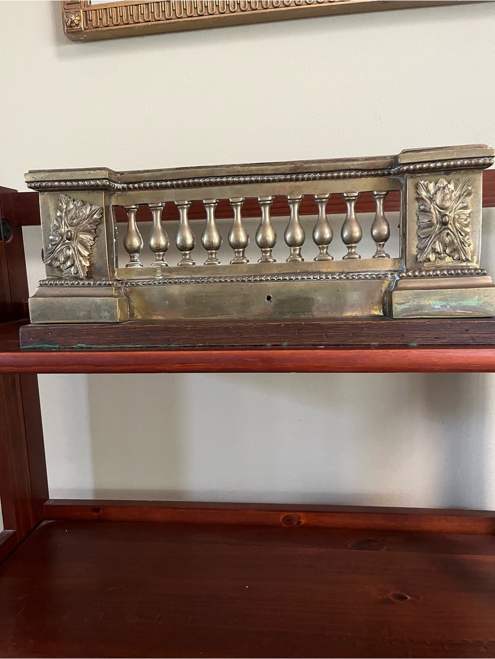 Vintage Fireplace Fender